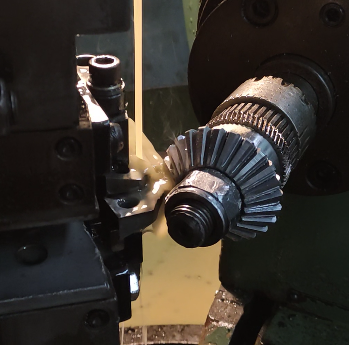 Bevel Gear Cutting Image